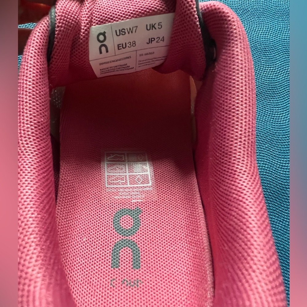 Women’s On Cloud 5 Sneakers Ice/Prairie Size 7 - Picture 8 of 8